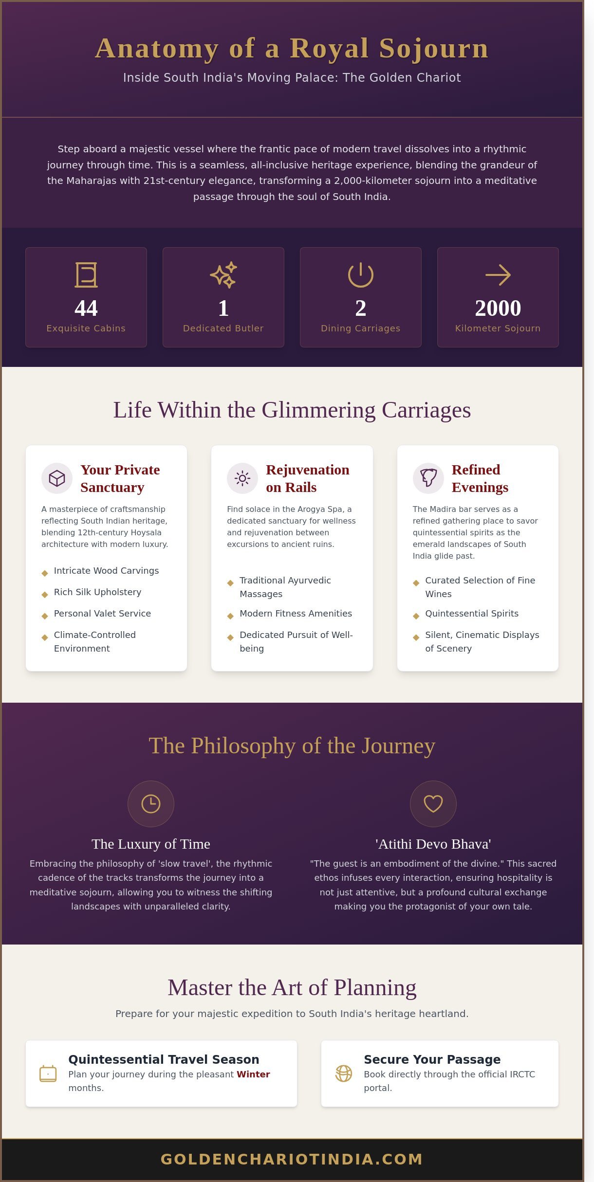 The Luxury Rail Travel: A Royal Sojourn Through South India